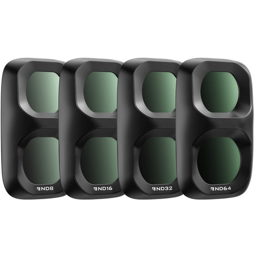 Freewell Standard Day Filters for Osmo Pocket 4P (4 Pack, Black)