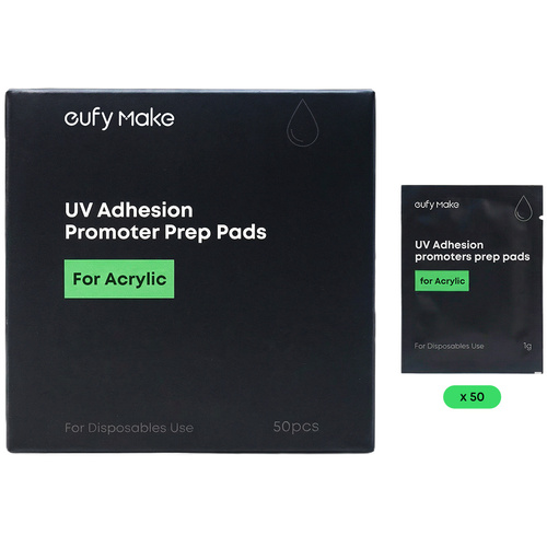 eufyMake UV Adhesion Promoters Prep Pads for Acrylic (50pcs)