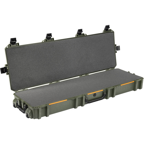 Pelican V800 Wheeled Hard Tactical Rifle Case with Foam Insert (Olive Drab Green)