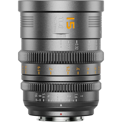 Sirui VP-1 Vision Prime 15mm T1.6 Full-Frame Cine Lens (Multi-Mount, Metal Gray)