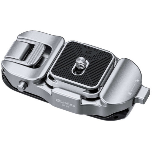 Leofoto QF-03 Quick Release Camera Mount (Silver)