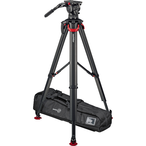Sachtler aktiv 18T System with flowtech 100 MS and Mid-Level Spreader