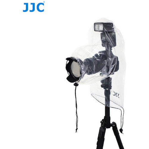 JJC Rain Cover for DSLRs/Mirrorless with Short Lens And External Flash (2 Pack)