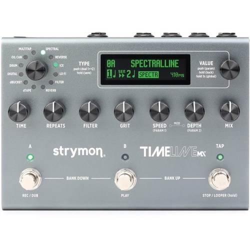 Strymon TimeLine MX Multi-delay Workstation Pedal