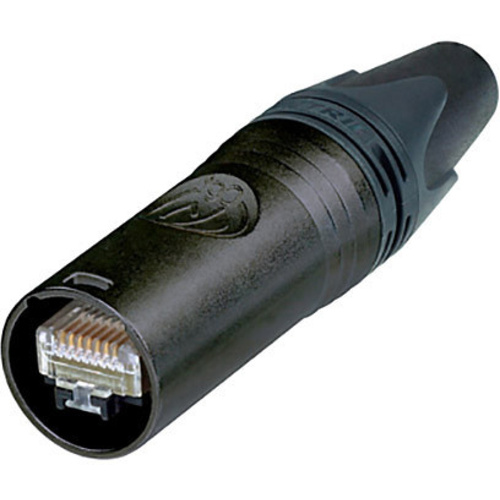Neutrik etherCON Cat 6a Male Cable Connector (Black, less than/equal to 1.1mm Insulation)