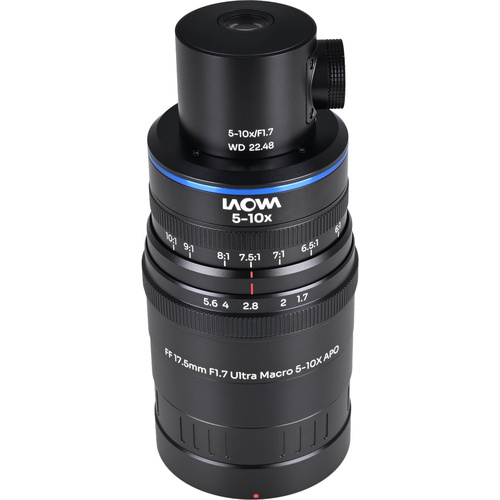 Laowa Aksen 17.5mm f/1.7 5-10x Ultra Macro APO Lens with Coaxial Illumination (Nikon Z)