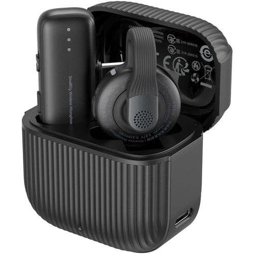SmallRig 5718 S70-C1 Wireless Microphone with USB-C Adapter for Phones (Black)
