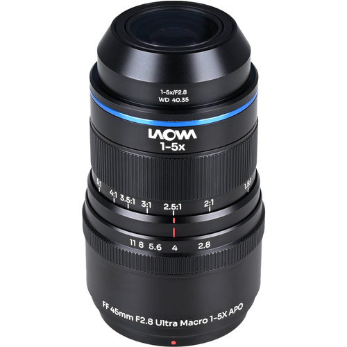 Laowa Aksen 45mm f/2.8 1-5x Ultra Macro APO Lens (Nikon F)