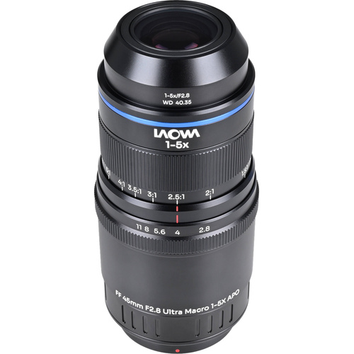 Laowa Aksen 45mm f/2.8 1-5x Ultra Macro APO Lens (FUJIFILM X)