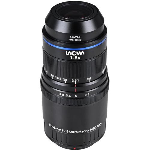 Laowa Aksen 45mm f/2.8 1-5x Ultra Macro APO Lens (Micro Four Thirds)