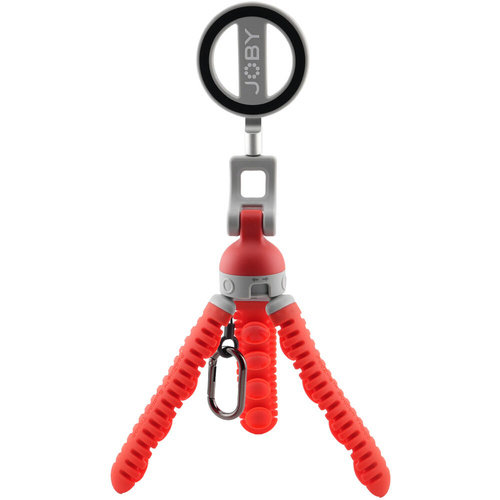 JOBY PZ01 Podzilla Suction Tripod with MagSafe Mount (Red)