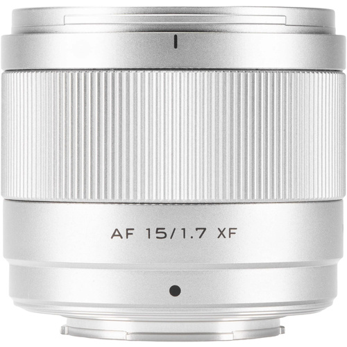 Viltrox AF 15mm f/1.7 Air XF Lens (Fujifilm X, Silver)