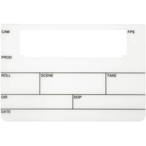 Filmsticks Timecode Acrylic Board (Medium, USA)