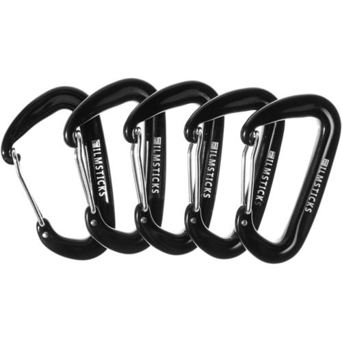 Filmsticks Wire Gate Carabiner (5-Pack)