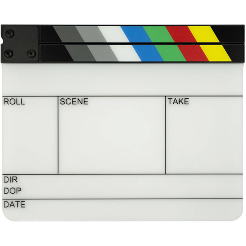 Filmsticks Gripsticks Color Clapperboard Kit (Medium, USA Version)