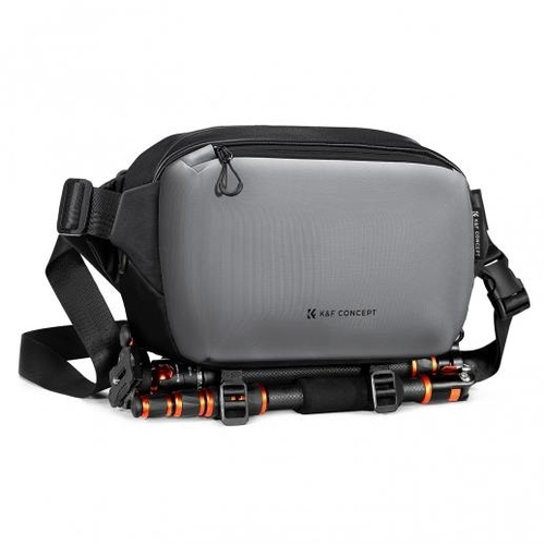 K&F Concept Alpha Camera Sling Bag (Silver, 10L)