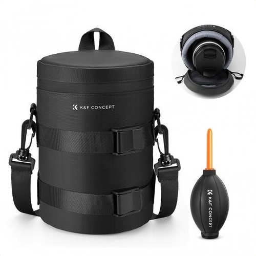K&F Concept Waterproof Camera Lens Pouch Case (Medium)