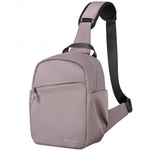 K&F Concept Urban Wander Camera Crossbody Shoulder Backpack (Deep Pink/Purple, 5L)