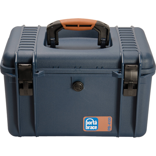Porta Brace PB-4100DK Hard Case with Divider Kit Interior (Blue)