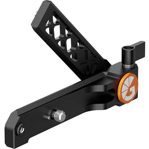 Bright Tangerine Folding NATO Rail with Sony 8T Mount for Sony FX6