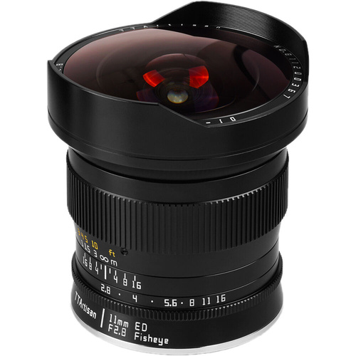 TTArtisan 11mm f/2.8 Fish Eye Lens (Nikon F, Black)