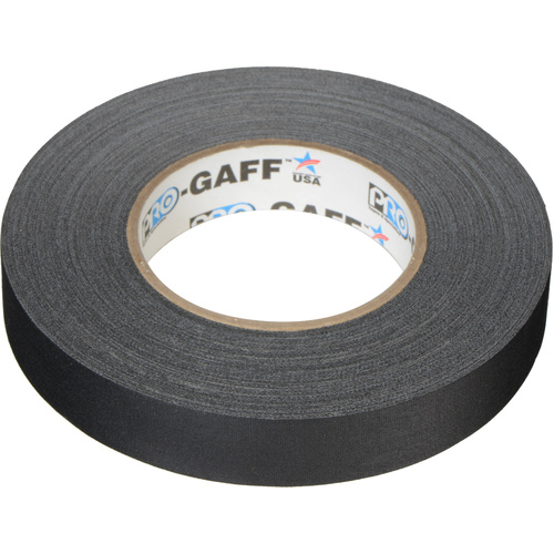 ProTapes Pro Gaffer Tape (25mm x 50m, Black)