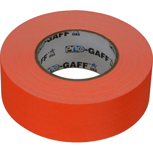 ProTapes Pro Gaffer Tape (50mm x 45m, Fluorescent Orange)