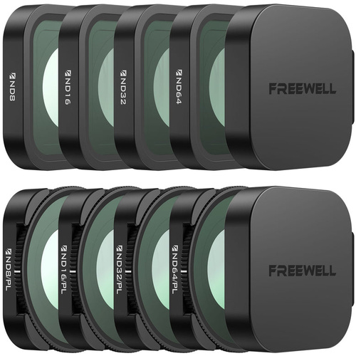 Freewell GoPro Mission 1 Pro/Mission 1 All Day Filters (8 Pack)