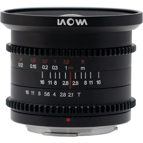 Laowa Zero-D Cine 6mm T2.1 Lens (MFT, Feet/Meters)