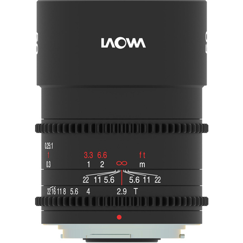 Laowa Cine APO 50mm T2.9 Macro Lens (MFT, Feet/Meters)