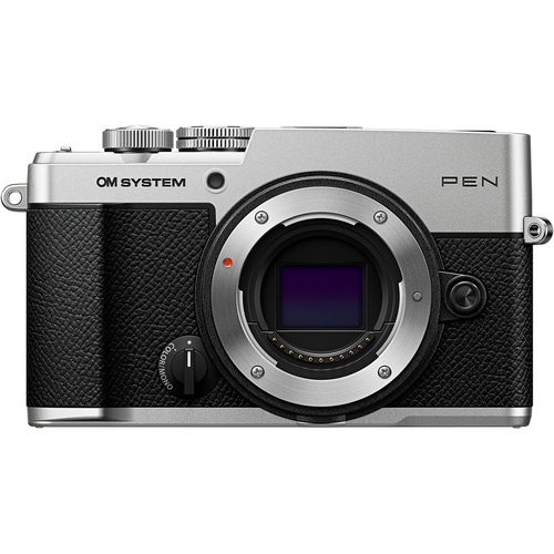 OM SYSTEM PEN Mirrorless Camera (Silver)
