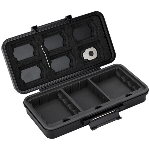 JJC JBC-K3 Multi-Function Battery and Memory Card Case
