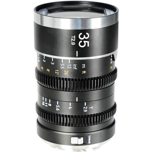 Sirui Saturn V2 Series 35mm T2.9 1.6x Full-Frame Anamorphic Cine Lens (Canon RF, Neutral Flare)