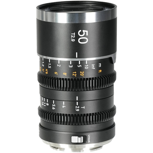 Sirui Saturn V2 Series 50mm T2.9 1.6x Full-Frame Anamorphic Cine Lens (Canon RF, Neutral Flare)