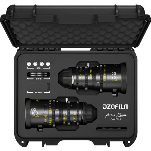 DZOFilm Arles Zoom T2.6 FF Cine 2-Lens Bundle (ARRI PL/Canon EF, Meters)
