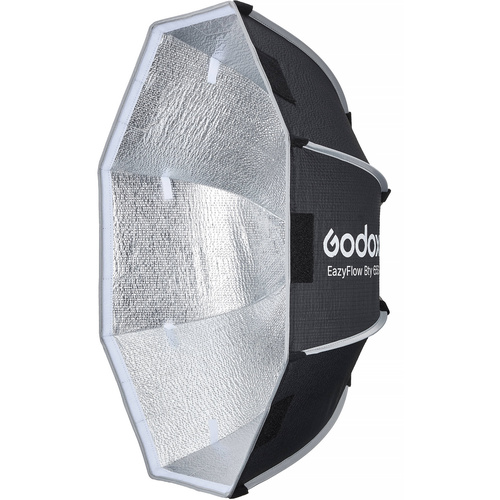 Godox EazyFlow Bty 65S Collapsible Beauty Dish (Black/Silver, 65 cm)