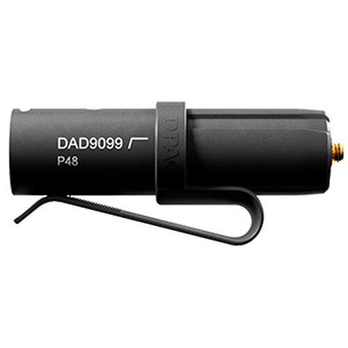 DPA Microphones DAD9099 MicroLock to 3-Pin XLR Adapter with Low-Cut Filter and Belt Clip