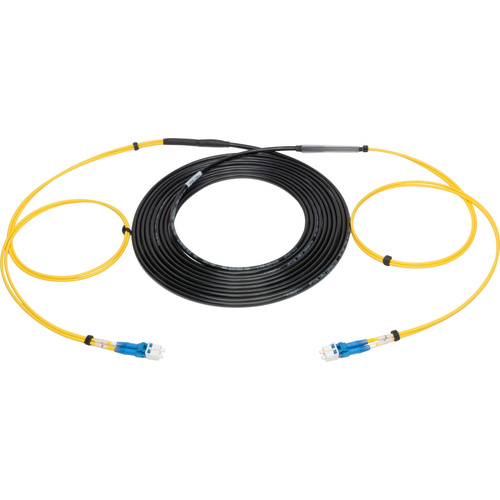 Camplex 2-Channel LC Single Mode Tactical Fiber Optical Snake (22.9m)