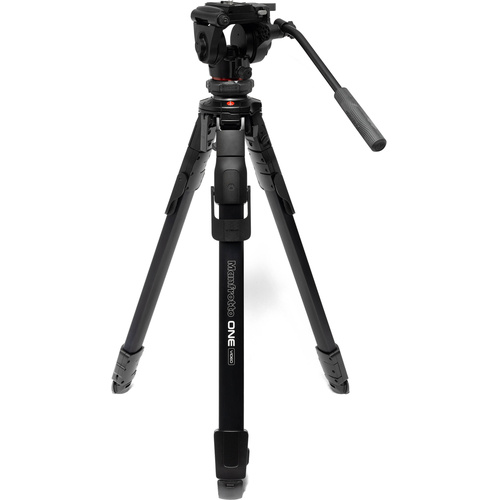 Manfrotto ONE Video Aluminum Tripod with 500X Fluid Head