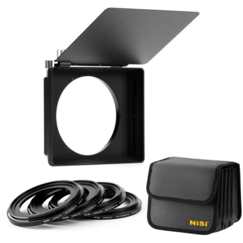 NiSi JetMag Pro Matte Box Kit with Carbon Fiber Top Flag (82MAG)