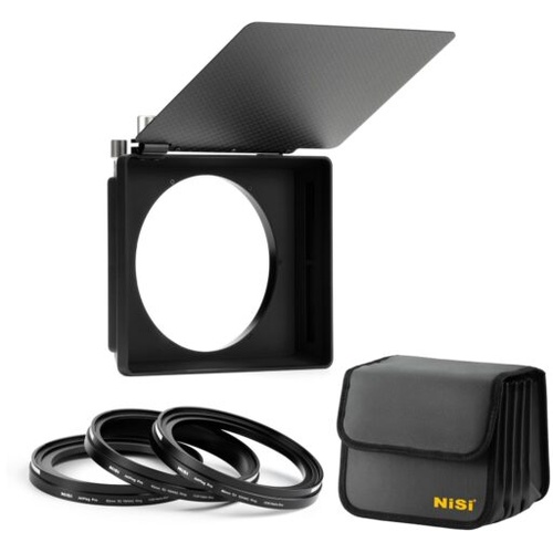 NiSi JetMag Pro Matte Box Kit with Carbon Fiber Top Flag (95MAG)