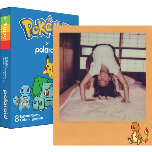 Polaroid Color i-Type Instant Film (Pokemon Frames, 8 Exposures)