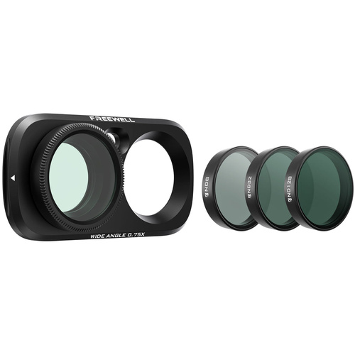 Freewell 0.75x Wide Angle Lens Kit with ND Filters for Insta360 Luna Ultra