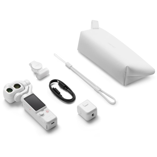 DJI Osmo Pocket 4P Standard Combo (Pearl White)