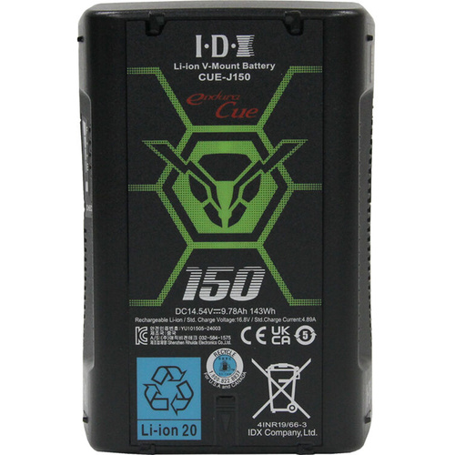 IDX System Technology CUE-J150 V-Mount Battery (143Wh)