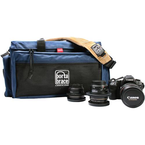 Porta Brace DCO-2U Digital Camera Organizer Case (Signature Blue)