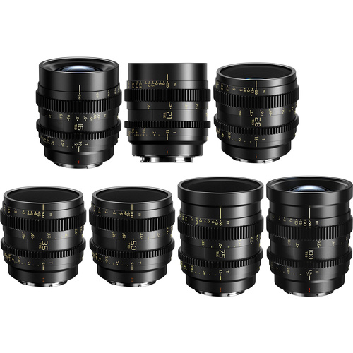 Thypoch Simera-C T1.5/T1.9 Cine 7-Lens Kit (Sony E)