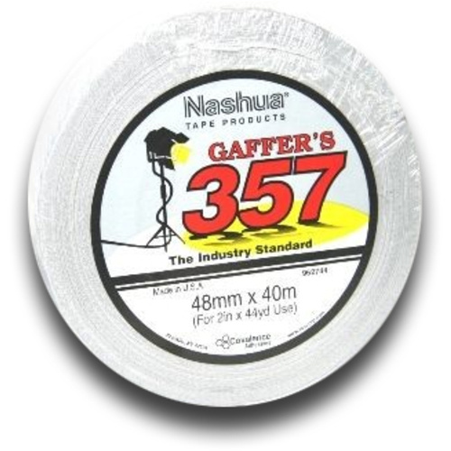 Nashua 357 White Gaffer Tape 48mm x 40m