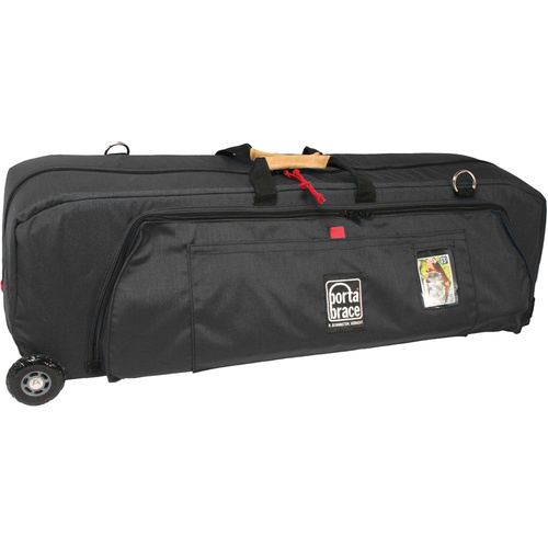 Porta Brace WRB-3OR Wheeled Run Bag (Midnight Black)