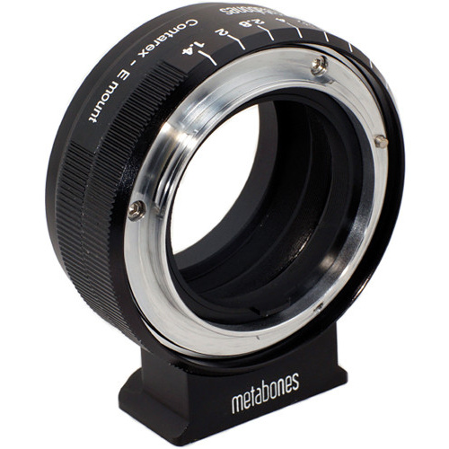 Metabones Contarex Mount Lens to Sony NEX Camera Lens Mount Adapter (Black)